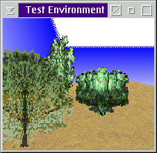 screenshot di programma per OpenGL