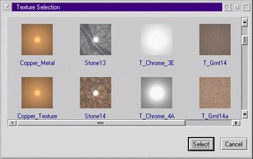 Preview delle Textures