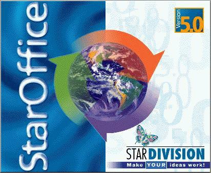 StarOffice 5.0 - schermata di avvio